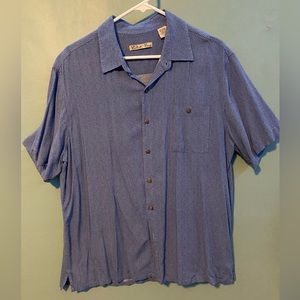 Batik Bay Blue Button up
